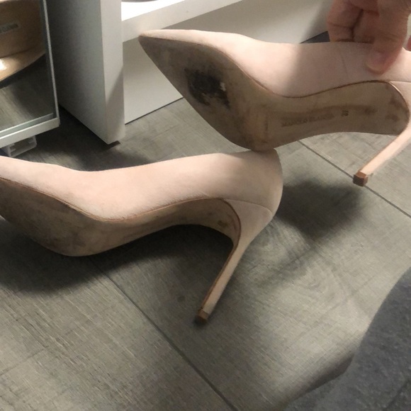 Manila blahnik Peach tan heels 💕💕 - Picture 6 of 12